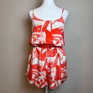 Alice + Olivia Silk Mini Romper - Size S